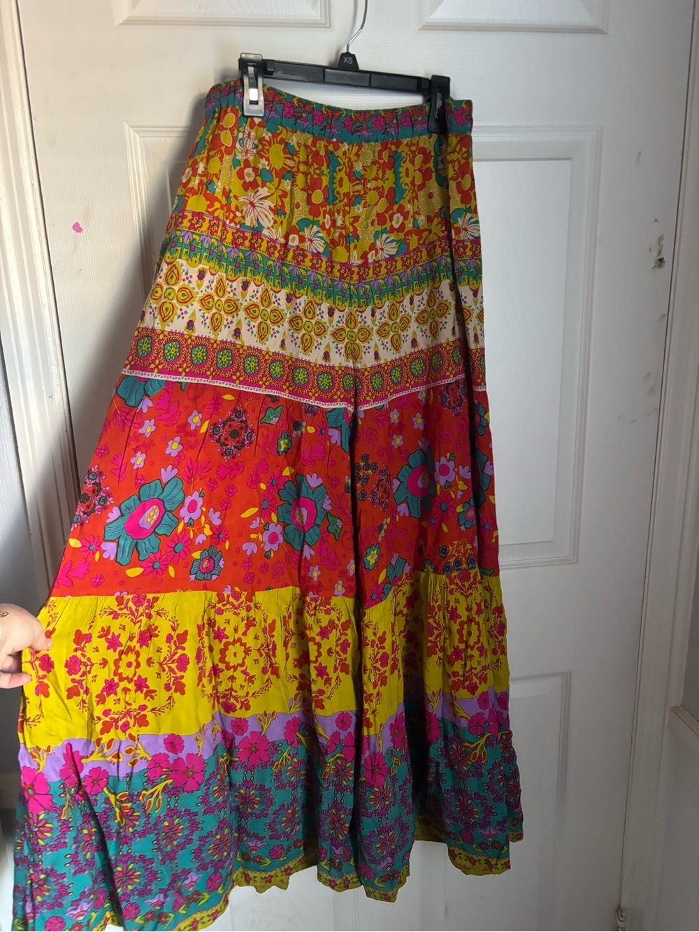 Natural life Boho Floral flowy pants - Multicolor